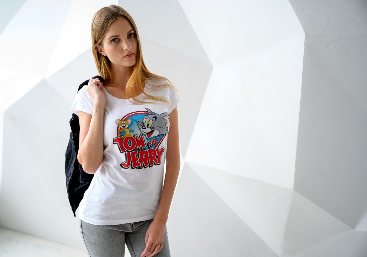 Woman Round Neck T-Shirt Code-0011