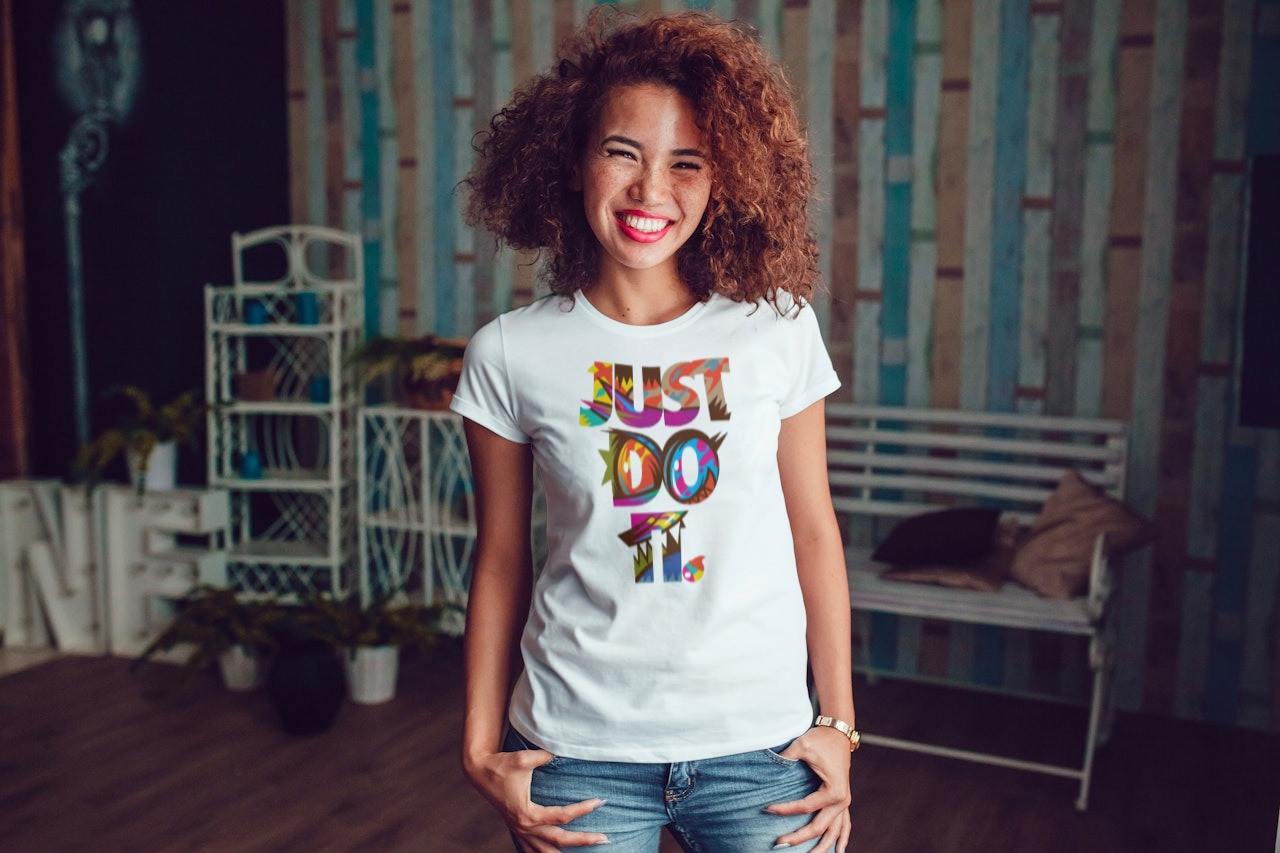 Woman Round Neck T-Shirt