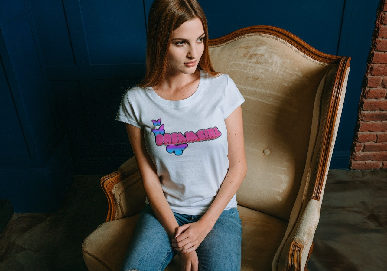Woman Round Neck T-Shirt